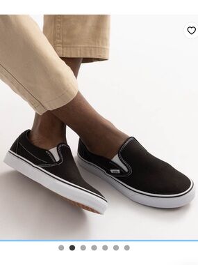 Vans Slip-On Skate Shoe - Black